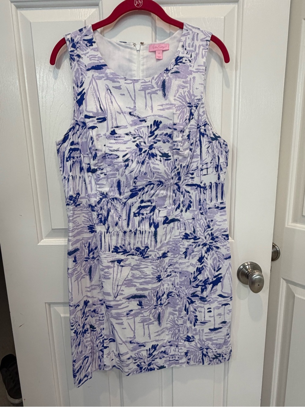Lilly Pulitzer Milla Shift Dress in Lilac Verbena “Rock the Dock”